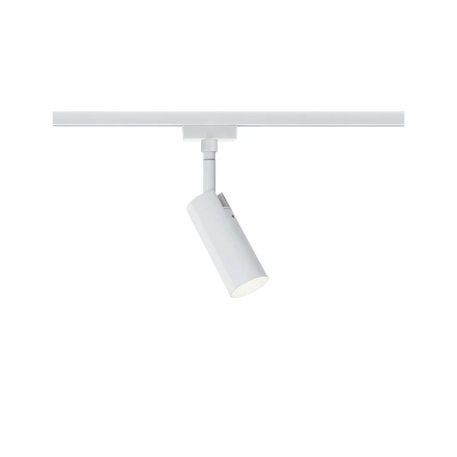 Paulmann URail spot Tubo 1x5W Wit 230V met/kunst