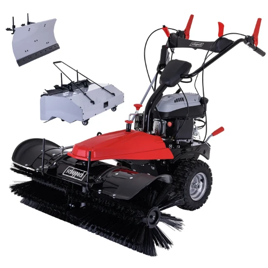 Scheppach Veegmachine SC2200PE  (met container en sneeuwschuiver)