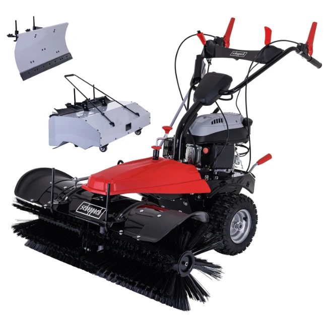 Scheppach Veegmachine SC2200PE  (met container en sneeuwschuiver)