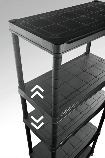 Keter Stelling, Tribac, 5 legborden, 90cm, zwart