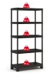 Keter Stelling, Tribac, 5 legborden, 90cm, zwart