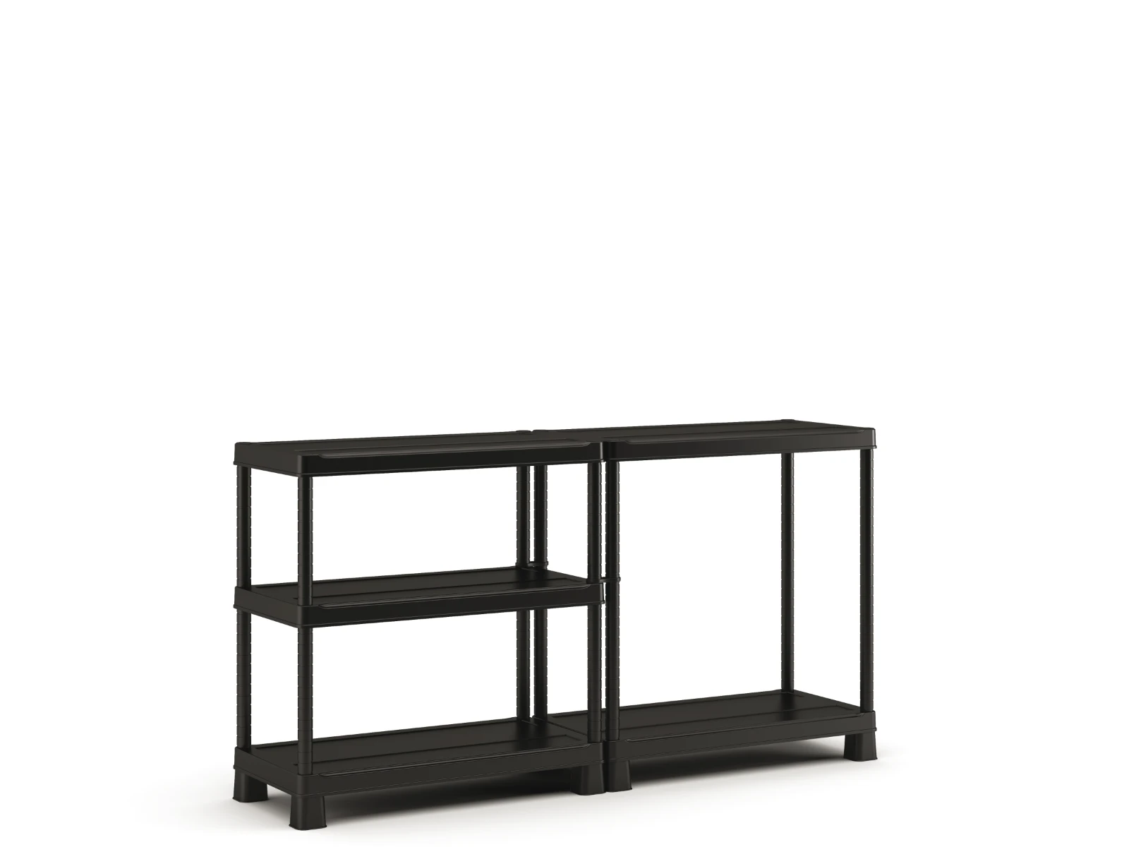 Keter Stelling, Tribac, 5 legborden, 90cm, zwart