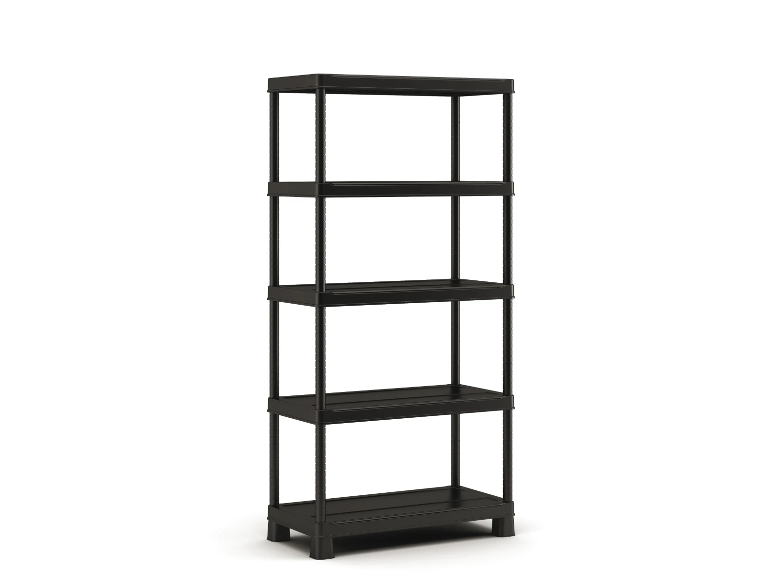 Keter Stelling, Tribac, 5 legborden, 90cm, zwart