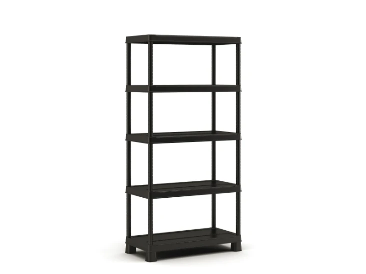 Keter Stelling, Tribac, 5 legborden, 90cm, zwart