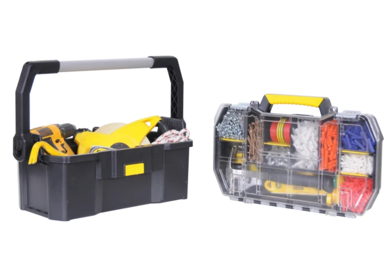 Stanley Gereedschapsbak 19" met assortimentsdoos