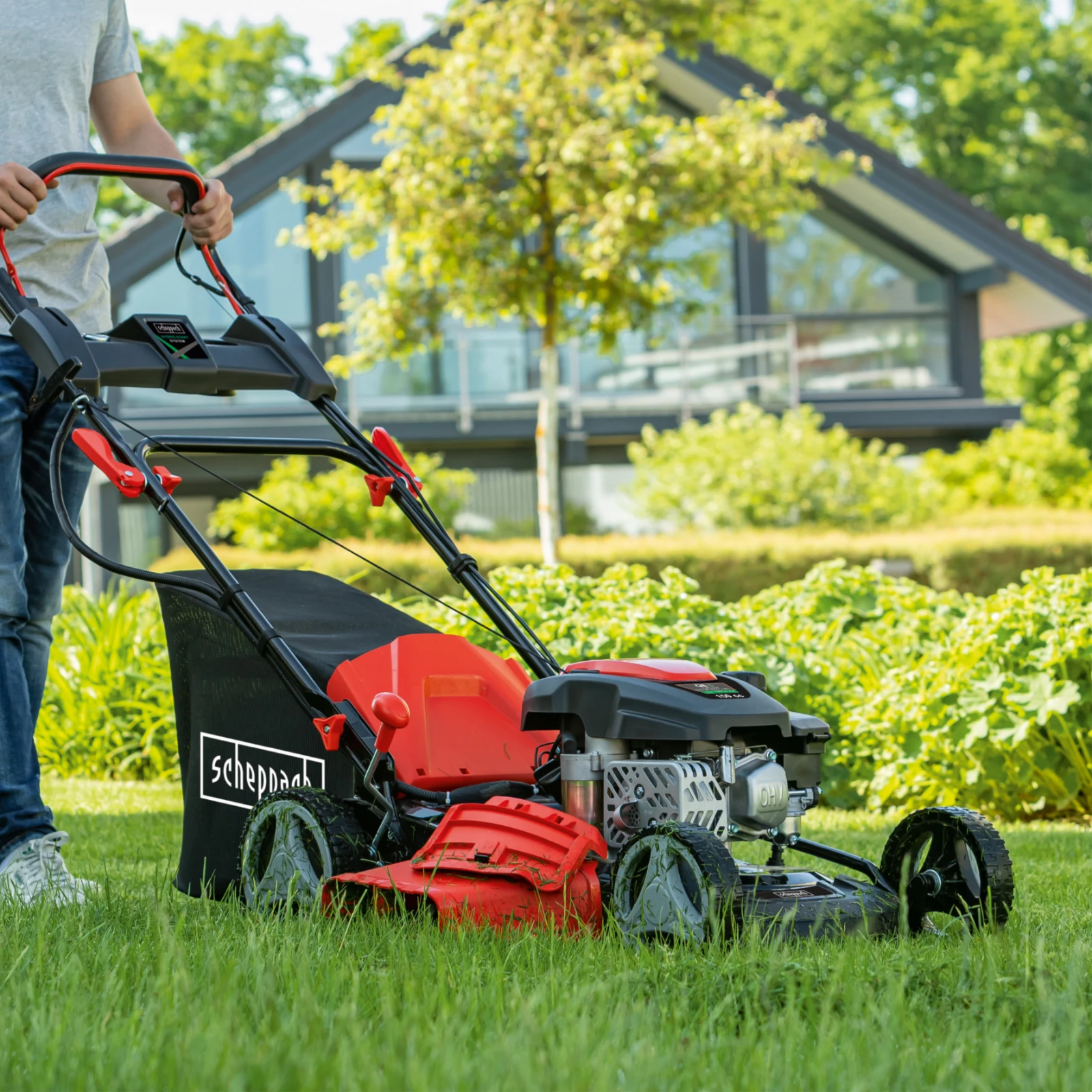 Scheppach Grasmaaier E-Start MS