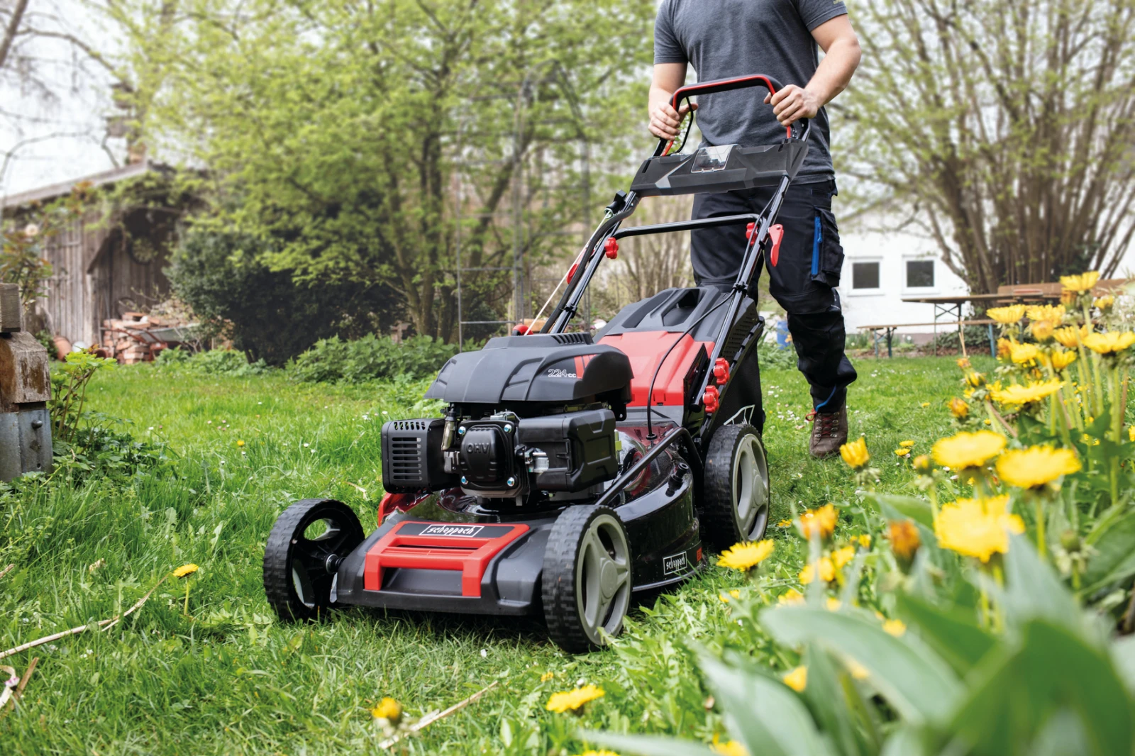 Scheppach Grasmaaier E-Start MS