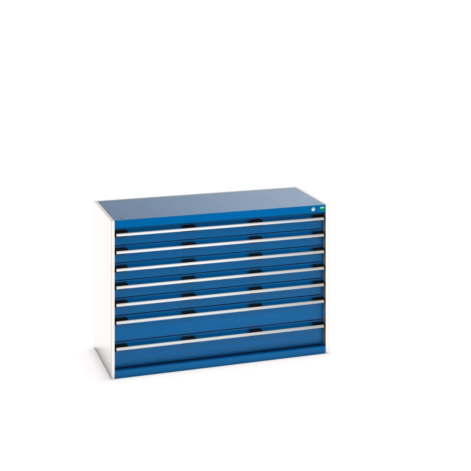 bott Cubio schuifladenkast 7 laden hoogte 900 mm RAL 5010