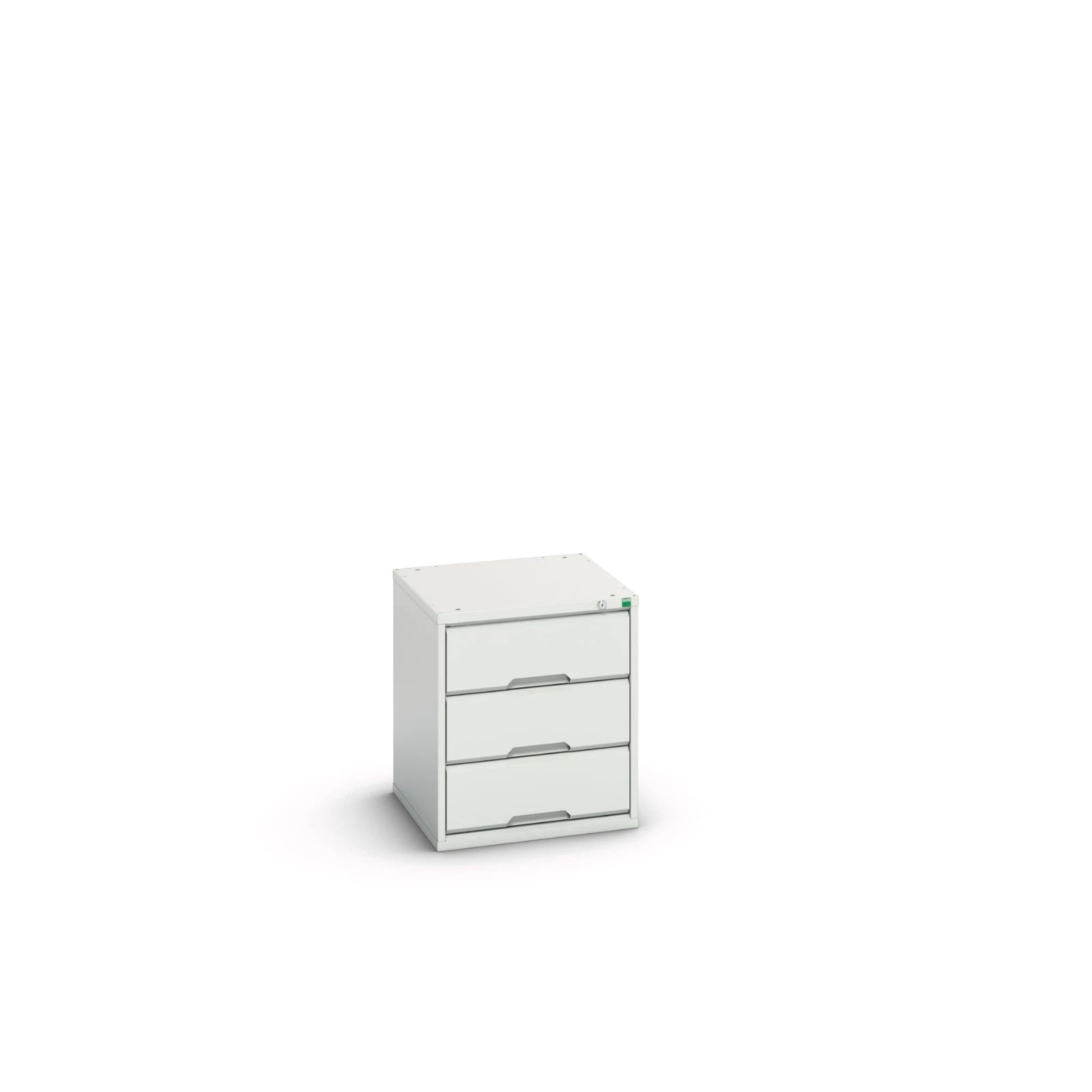 bott Verso schuifladenkast 525x550x600mm 3 laden RAL 7035