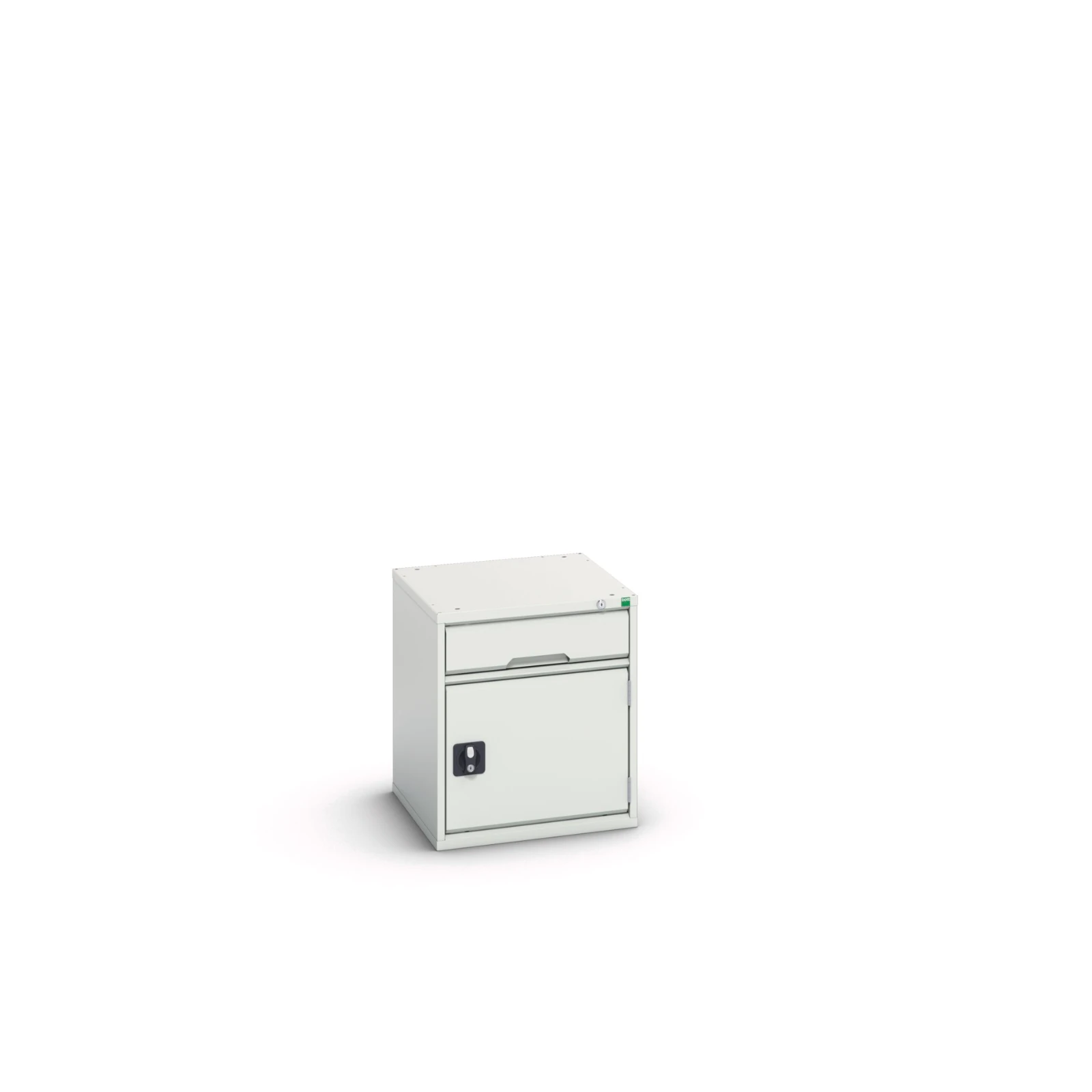 bott Verso schuifladenkast 525x550x600mm 1 lade 1 deur RAL 7035