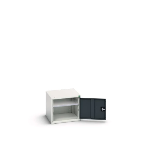 bott Verso systeemkast 525x550x450mm 1 legbord 1 deur RAL 7016