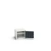 bott Verso systeemkast 525x550x450mm 1 legbord 1 deur RAL 7016
