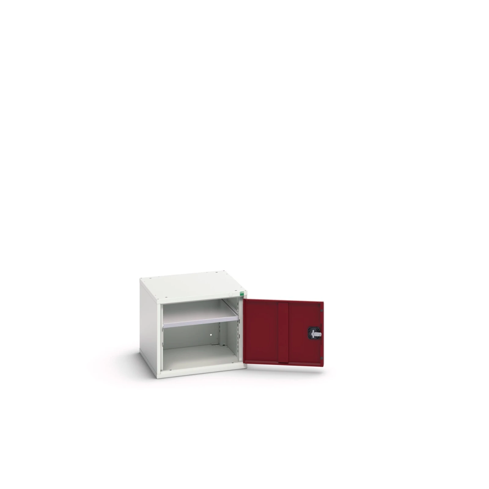 bott Verso systeemkast 525x550x450mm 1 legbord 1 deur RAL 3004