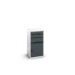 bott Verso schuifladenkast 525x550x1000mm 3 laden 1 deur RAL 7016