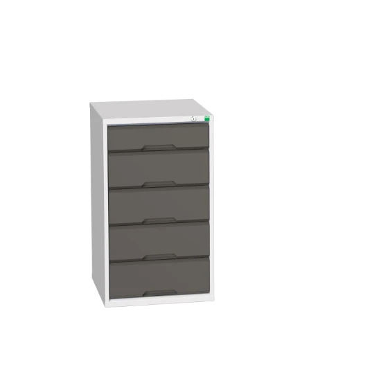 bott Verso schuifladenkast 525x550x900mm 5 laden RAL 7016