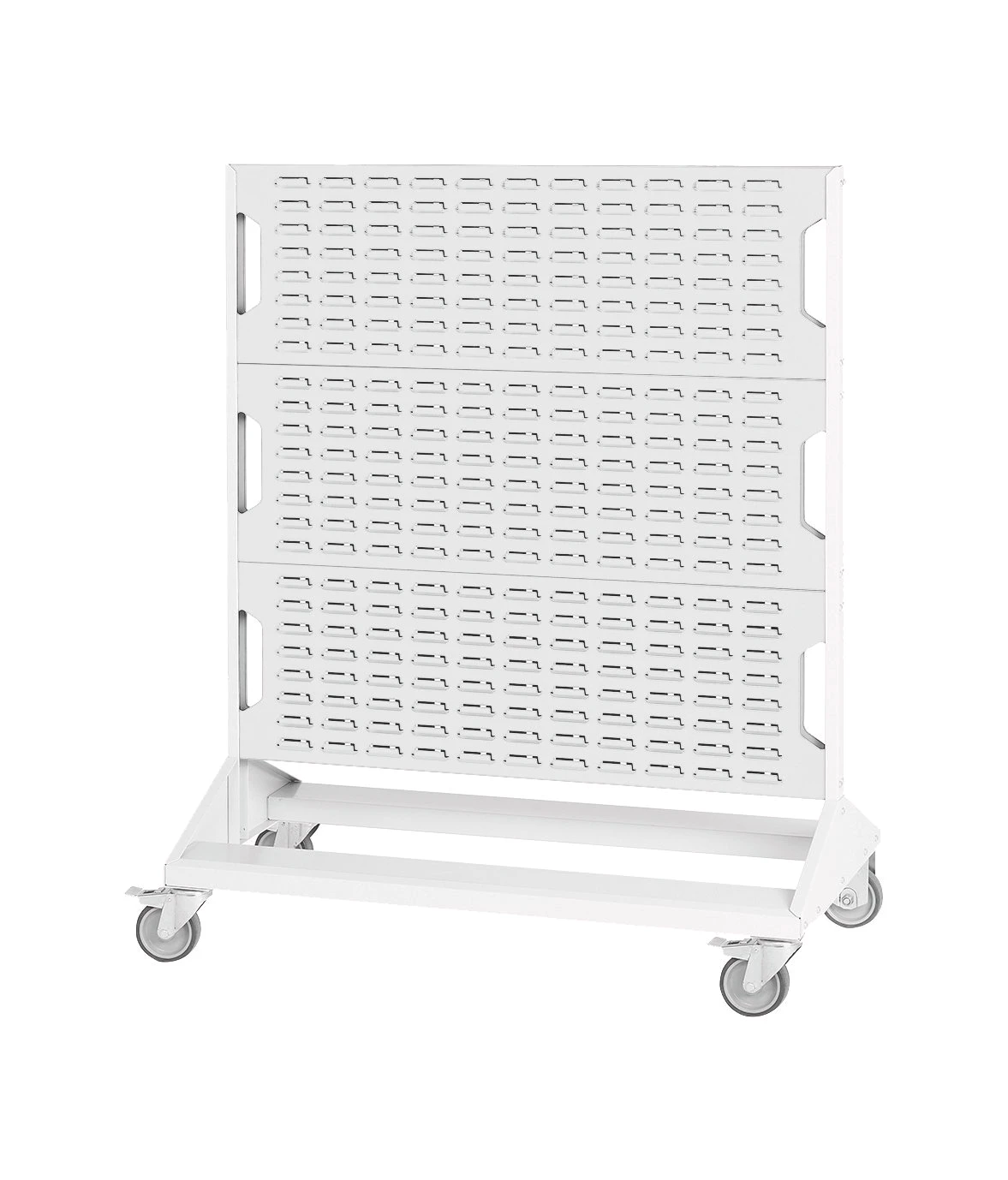 bott Perfo mobiel lamellenrek 6 panelen RAL 7035