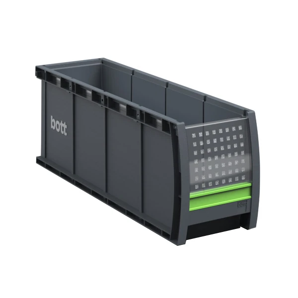 bott Perfo box 1-4-165-1 ral 7016 m4 met venster - 12 st.
