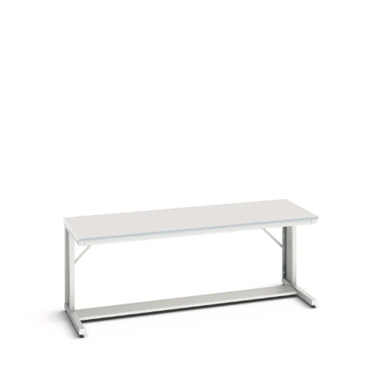 bott Verso cantilever werkbank Melanine 2000x800x780mm RAL 7035