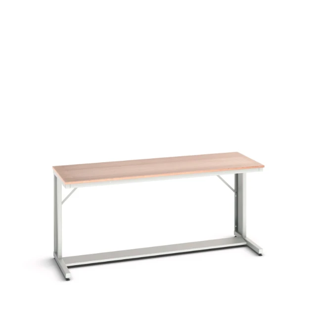 bott Verso cantilever werkbank Multiplex 2000x800x930mm RAL 7035