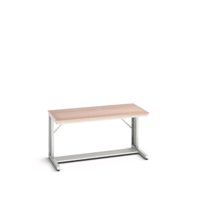 bott Verso cantilever werkbank Multiplex 2000x600x930mm RAL 7035