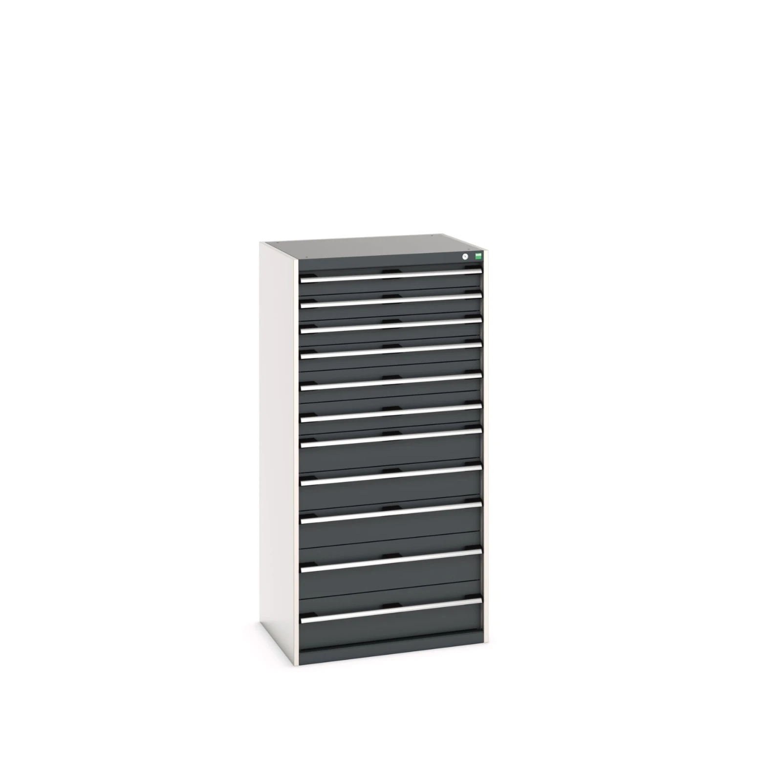 bott Cubio schuifladenkast hoogte 1600 mm 11 laden 7016