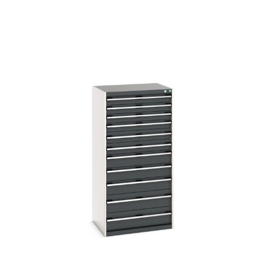 bott Cubio schuifladenkast hoogte 1600 mm 11 laden 7016