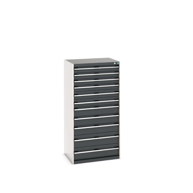 bott Cubio schuifladenkast hoogte 1600 mm 11 laden 7016