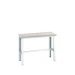 bott cubio établi réglable 1500x750x740-1140mm lino ral 7035