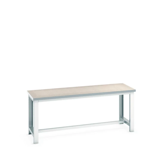 bott cubio établi 2000x750x840mm lino top ral 7035 