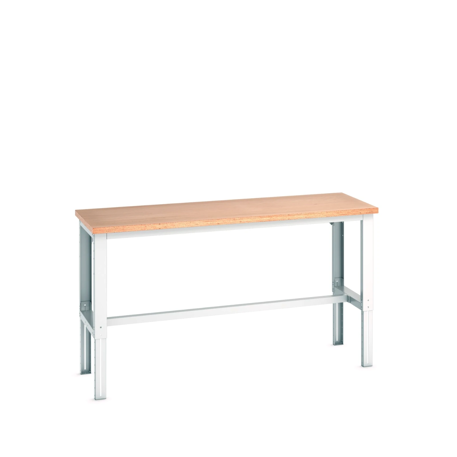 bott Cubio werkbank Breedte 2000 Hoogte 740-1140 mm RAL 7035