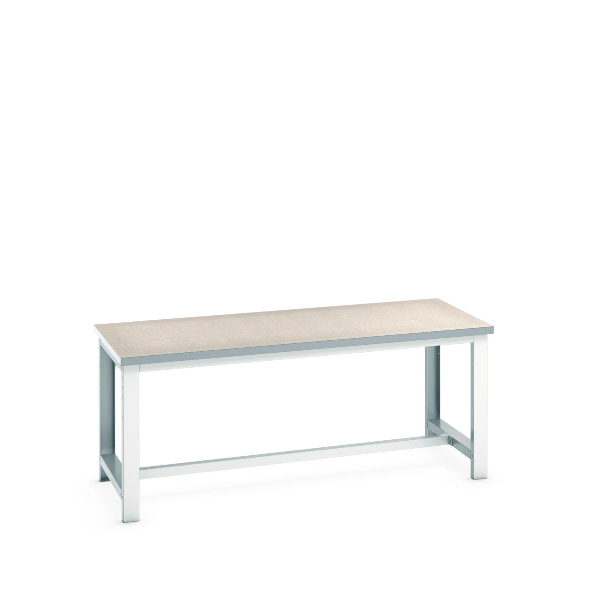 bott cubio établi réglable 2000x900x840mm lino ral 7035