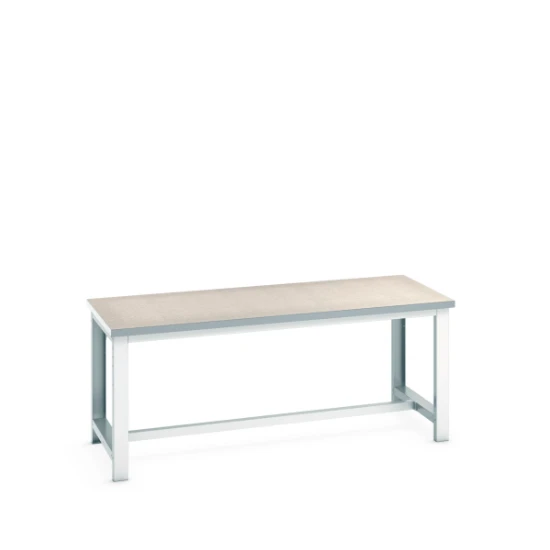 bott cubio établi réglable 2000x900x840mm lino ral 7035