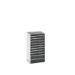 bott Cubio schuifladenkast hoogte 1200 mm 10 laden RAL 7035 7016