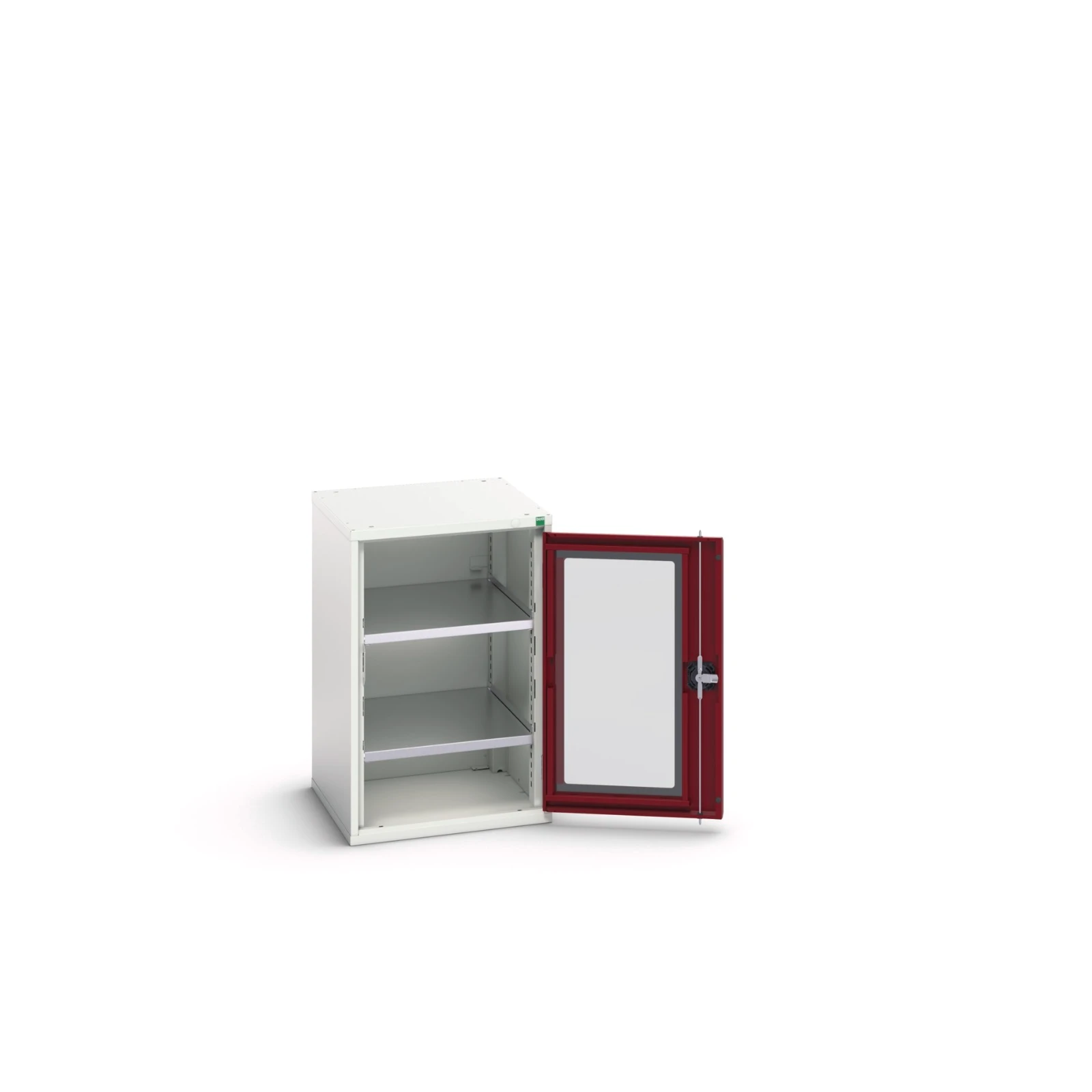 bott Verso systeemkast 525x550x800mm 2 legborden 1 deur RAL 3004