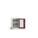 bott Verso systeemkast 525x550x800mm 2 legborden 1 deur RAL 3004