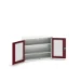 bott Verso systeemkast 1050x350x800mm 2 legborden 2 raamdeuren RAL 3004