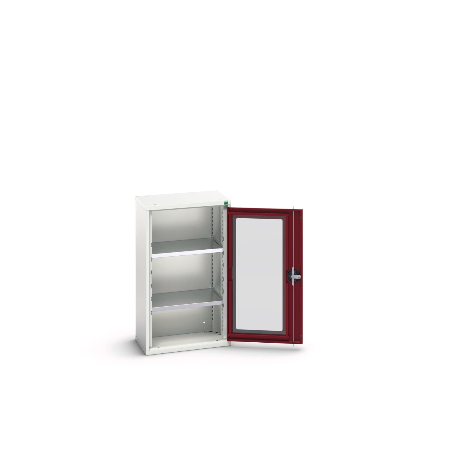 bott Verso systeemkast 525x350x900mm 2 legborden 1 deur RAL 3004