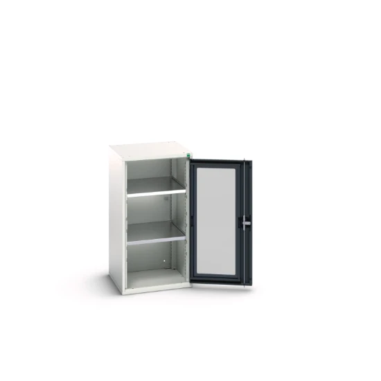 bott Verso systeemkast 525x550x1000mm 2 legborden 1 deur RAL 7016