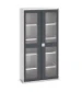 bott Verso systeemkast 1050x350x2000mm 4 legborden 2 raamdeuren RAL 7016