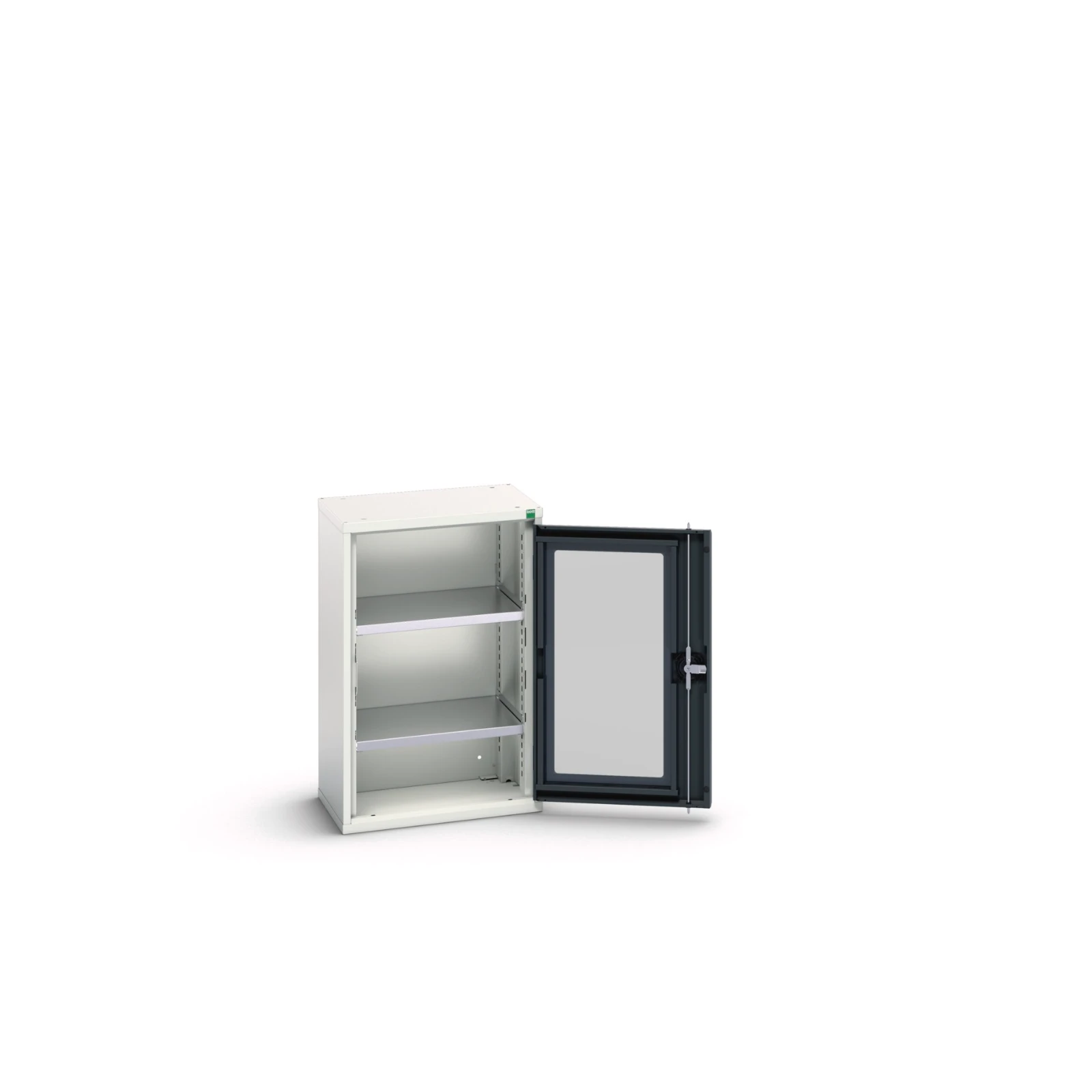 bott Verso systeemkast 525x350x800mm 2 legborden 1 deur RAL 7016