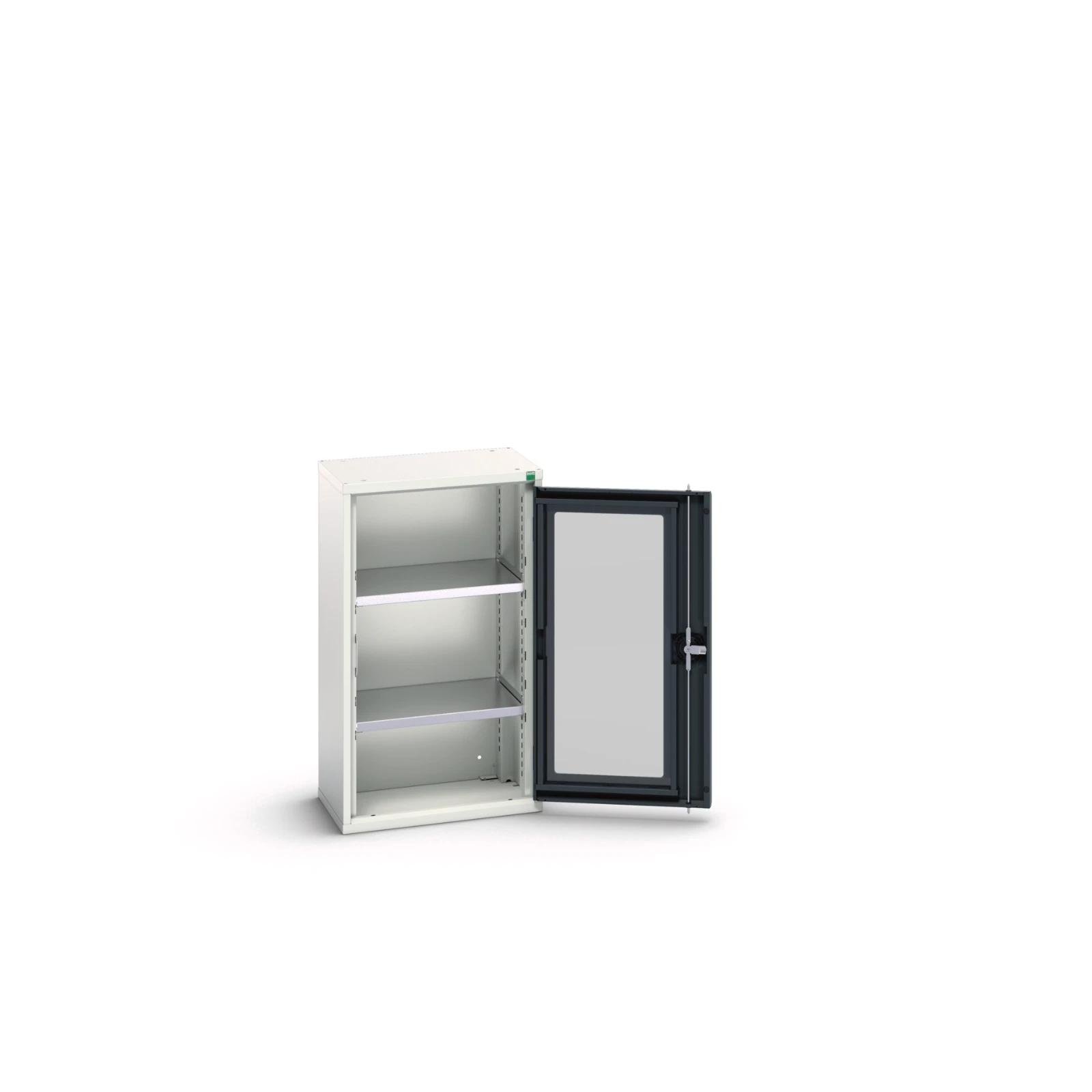 bott Verso systeemkast 525x350x900mm 2 legborden 1 deur RAL 7016