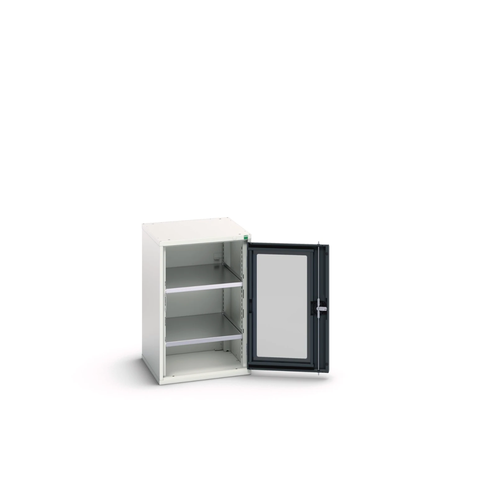 bott Verso systeemkast 525x550x800mm 2 legborden 1 deur RAL 7016