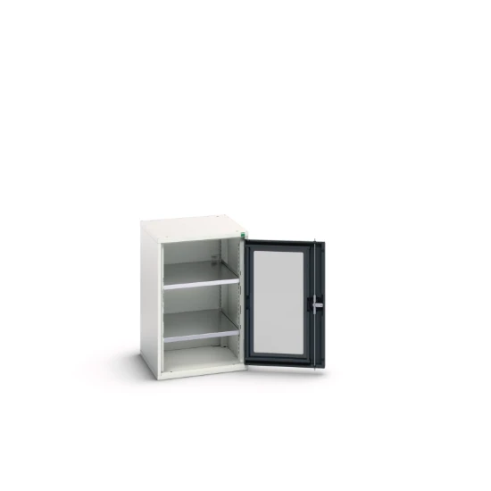 bott Verso systeemkast 525x550x800mm 2 legborden 1 deur RAL 7016