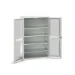 bott Verso systeemkast 1300x550x2000mm 4 legborden 2 raamdeuren RAL 7035