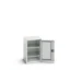 bott Verso systeemkast 525x550x800mm 2 legborden 1 deur RAL 7035