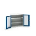 bott Verso systeemkast 1050x550x1000mm 2 legborden 2 raamdeuren RAL 5010