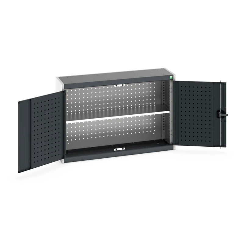 bott Cubio hangkast 1 legbord hoogte 700 mm RAL 7016