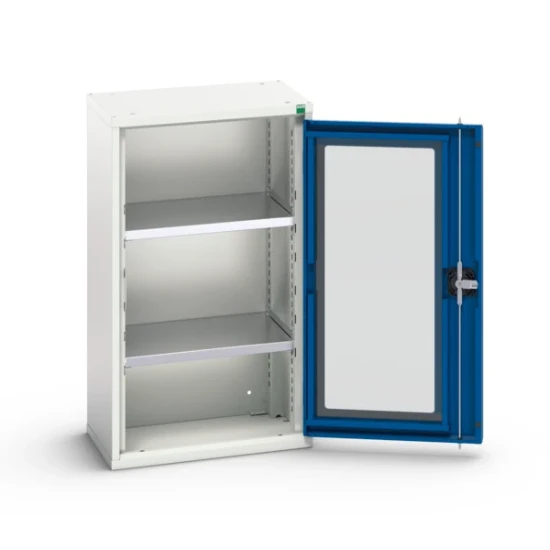 bott Verso systeemkast 525x350x900mm 2 legborden 1 deur RAL 5010