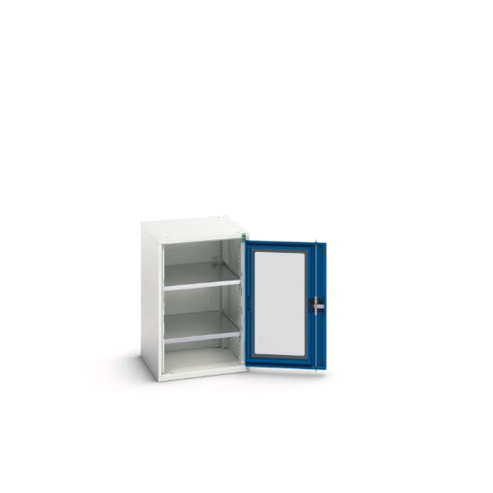 bott Verso systeemkast 525x550x800mm 2 legborden 1 deur RAL 5010