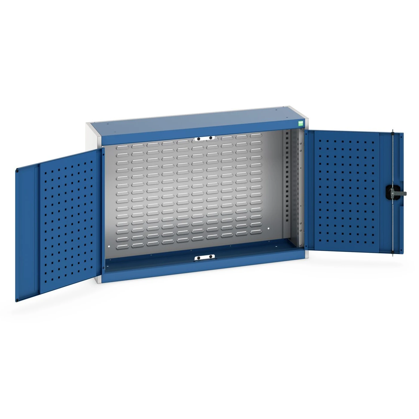 bott Cubio hangkast 1 louvre plaat hoogte 700 mm RAL 5010
